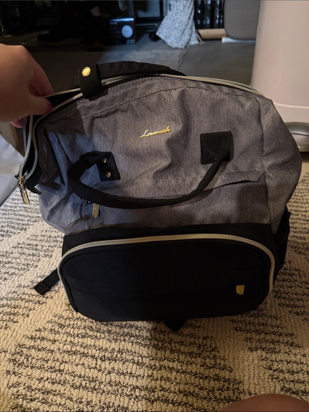 Backpack with charger
